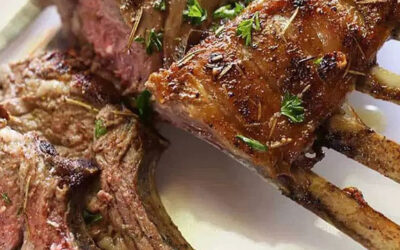 Oven Roasted Lamb with Rosemary and Garlic